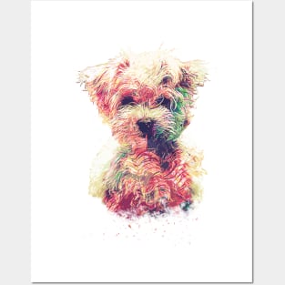 Pop Art Puppy Dog Posters and Art